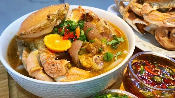 Bánh canh ghẹ - món ngon Phú Quốc ( Ảnh: Internet )