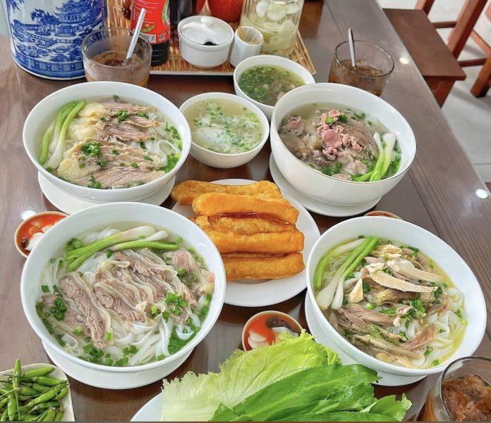 Phở Bắc Nam Ngân - Nha Trang (Ảnh: Internet)